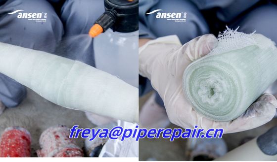 Waterproof Pipe Wrapping Tape Repair Leaking Pipe Water Activated Repair, Tape Pipeline Emergency Repair Program