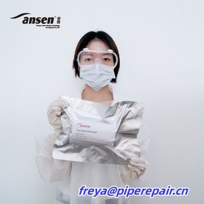 Waterproof Pipe Wrapping Tape Repair Leaking Pipe Water Activated Repair, Tape Pipeline Emergency Repair Program