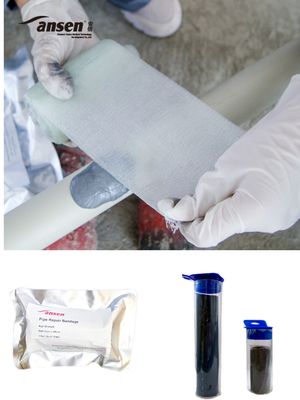 Plumbing Materials Quick Seal Urethane Impregnated Fiberglass Fix Bandage Pipe Repair Tape for Pipe Sealing Repair