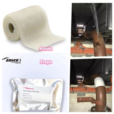 Factory Fiber Tape Water-Activated Polyurethane Resin Pipe Repair Bandage 124
