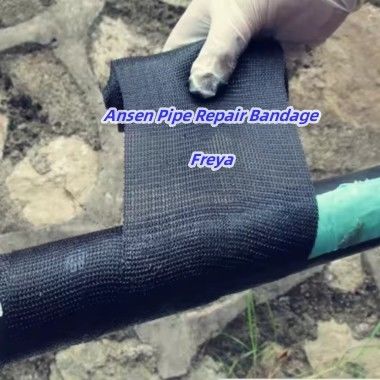Composite Fibreglass Bandage with a Water-Activated Resin Which Sets Rock Hard