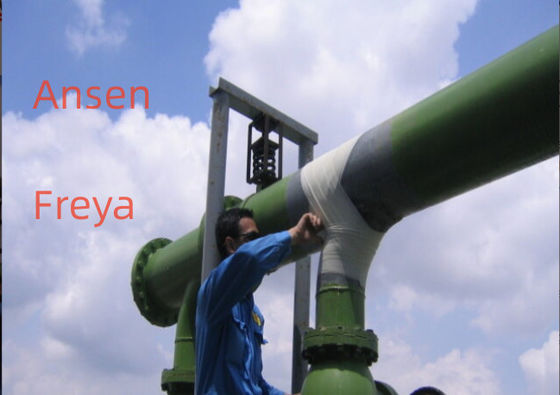 Water-Activated Polyurethane Resin Fiberglass Bandage to Repair Water Tube