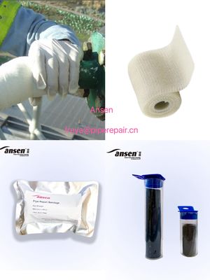 High Temperature Waterproof Fiberglass Activated Self Fusing Pipe Repair Bandage