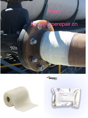 Waterproof Black 5cm X 2.7m Fiberglass Sealing Pipe Repair Bandage