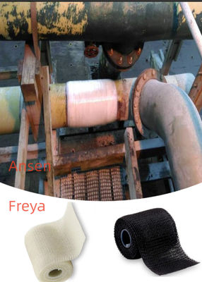 Fibreglass Saturated with Water-Activated Polyurethane pipe repair bandage for High Strength and Elasticity