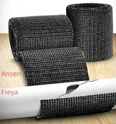 Fibreglass Saturated with Water-Activated Polyurethane pipe repair bandage for High Strength and Elasticity