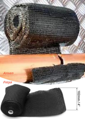 Fibreglass Saturated with Water-Activated Polyurethane pipe repair bandage for High Strength and Elasticity