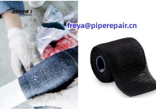 100mm X 3.6m Water Activated Composite Pipe Repair Bandage For Protecting&Reinforcing Pipes