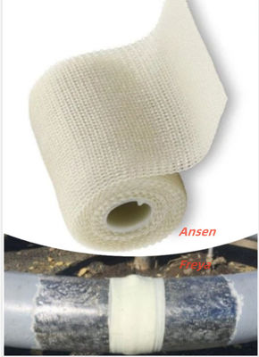 Rapid Curing Moisture Triggered Urethane Impregnated Pipe Repair Bandage Permanently Repair Leaking Water Pipes