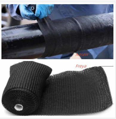 Plumbing Leak Problems Repair Bandage High Temperature Fiberglass Water Activated Composite Pipe Wrap Repair