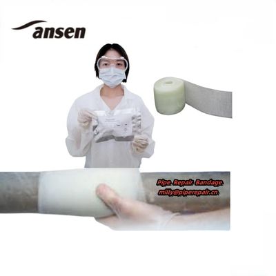 High Performance Pipe Repair Bandage Water Activated Fiberglass Tape for Leak Repair