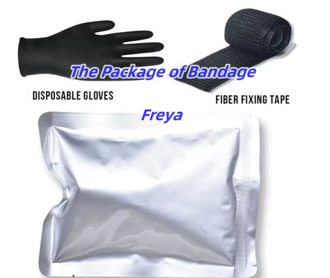 Woven FiberglassPipe Repair Bandage Impregnated with Water-activated Polyurethane Resin and 90mm Expoxy Putty