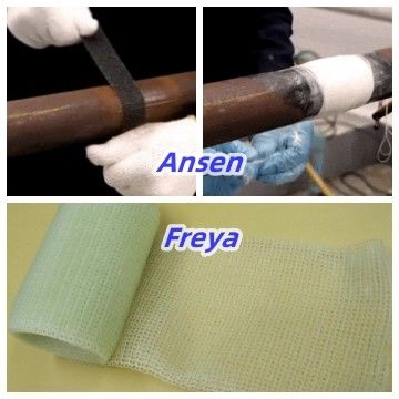 Customized Free Sample High Quality Mesh Shape Pipe Repair Bandage For Corroded And Burst Leaking Pipes