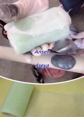 Ultra-Strong Rapid Curing Moisture Activated Pipe Repair Bandage