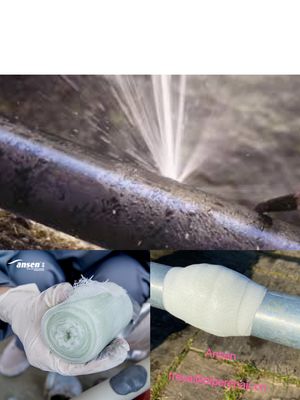 Waterproof Pipe Repair Tape Moisture Activated Pipe Repair Bandage for Emergency Plumbing Repair