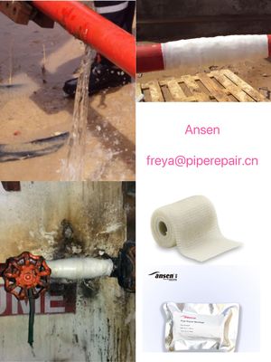 Fiberglass Water-Activated Polyurethane Resin Pipe Repair Bandage Bunnings For Water Pipe