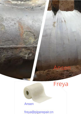 Hot Selling Water-Activated Composite Wrap With Urethane Resin Pipe Repair Tape 123