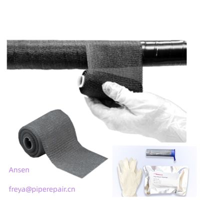 Wholesale Customization  PVC Pipe Repair Fiber Glass fix kit Putty Exposy 100mmx3.6m Pipe Repair Bandage