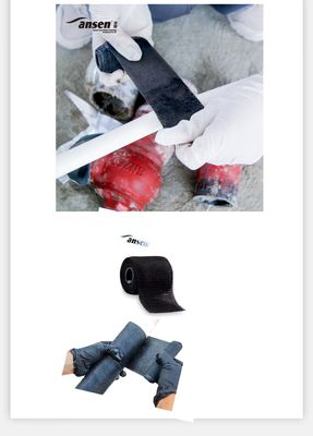 Pressurized Pipe Water-activated Polyurethane Resin Fiberglass Waterproof  Repair Bandage