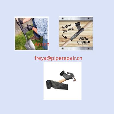 Customized Disposable Fibreglass Wrap with a water-activated resin Pipe Repair Bandage 5 Inch(12.5cm*3.6m)