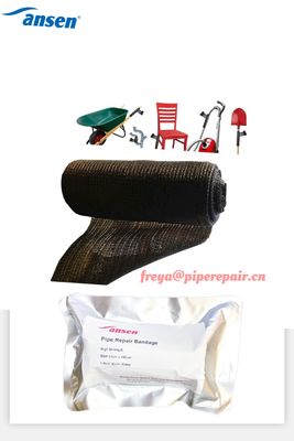 Customized Disposable Fibreglass Wrap with a water-activated resin Pipe Repair Bandage 5 Inch(12.5cm*3.6m)