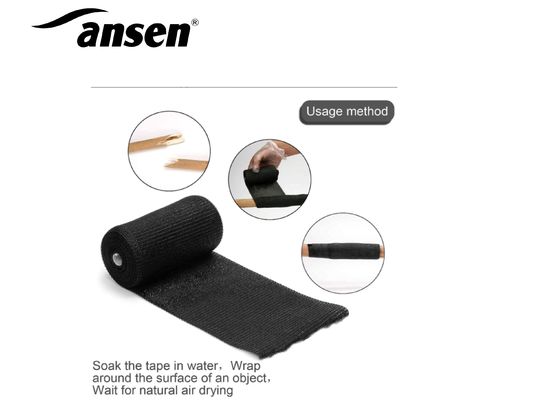Water-activated Polyurethane Resin Fiberglass Bandage to Repair Water Pipes