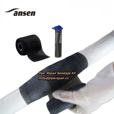 Easy Operation Fiberglass Fix Tape Steel Putty Pipe Repair Bandage for Oil Gas Plumbing Pipeline
