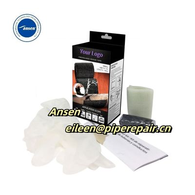 Emergency Industrial Use Fast Curing Pipe Repair Bandage Fiberglass Tape For Leaking Pipes