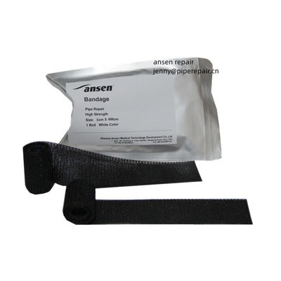 Black Pipe Wrap repair Tape Fiberglass Repair Tape Kit