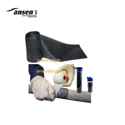 Black Pipe Wrap repair Tape Fiberglass Repair Tape Kit