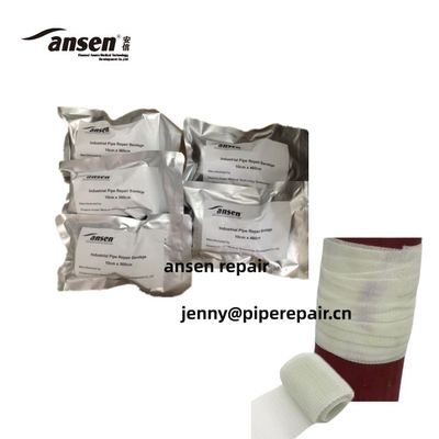 Plumber Materials Industrial Pipe Repair Bandage Kit Fiberglass Fix Wrap