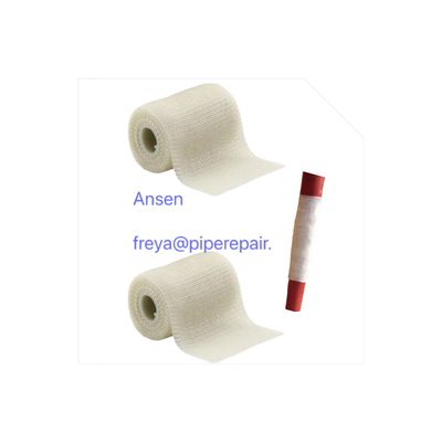 Own Brand Disposable Fibreglass Wrap With A Water-Activated Resin Pipe Repair Bandage For Stopping Leaks Instantly
