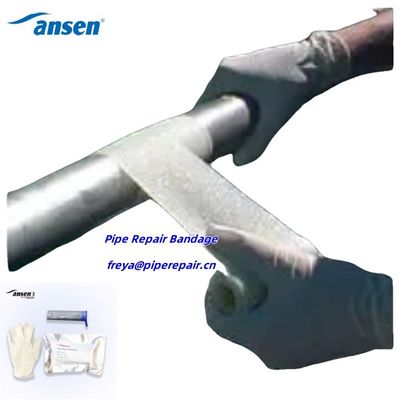 Wholesale Hot Sale Universal Pipe Repair Kit White&Black Urethane Resin Pipe Repair Bandage for Emergency Pipe Repairing