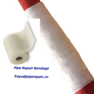 Woven FiberglassPipe Repair Bandage Impregnated with Water-activated Polyurethane Resin and 90mm Expoxy Putty