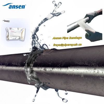 High Pressure Resistant Pipe Leaks Repair Bandage Kits 5cm X 1.5m Fibreglass Pipe Repair Bandage