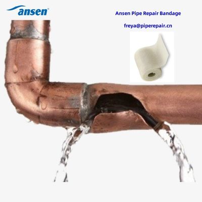 Wholesale Customization Disposable Fibreglass Wrap With A Water-Activated Resin Pipe Repair Bandage 6 Inch(15cm*3.6m)