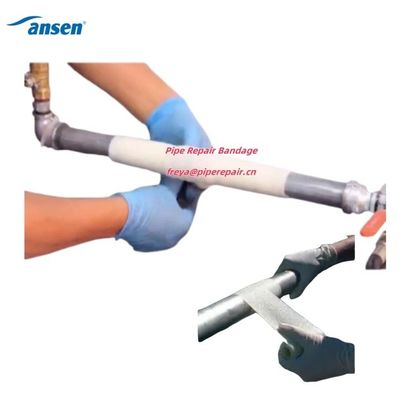Plumbing Leak Problems Water Activated Polyurethane Resin Pipe Repair Bandage For Fixing Damaged Oil Pipeline