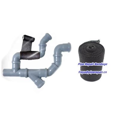 Rapid Curing Moisture Triggered Urethane Impregnated Pipe Repair Bandage Permanently Repair Leaking Water Pipes