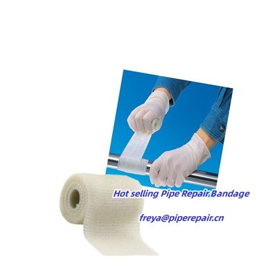 Rapid Curing Moisture Triggered Urethane Impregnated Pipe Repair Bandage Permanently Repair Leaking Water Pipes