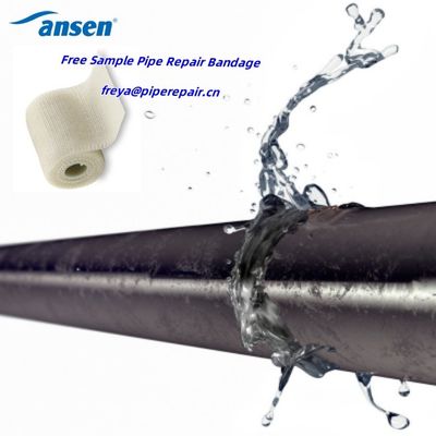 Fiberglass Water-Activated Polyurethane Resin Electrical PVC Pipe Leak Repair Bandage 5cm*3.6m