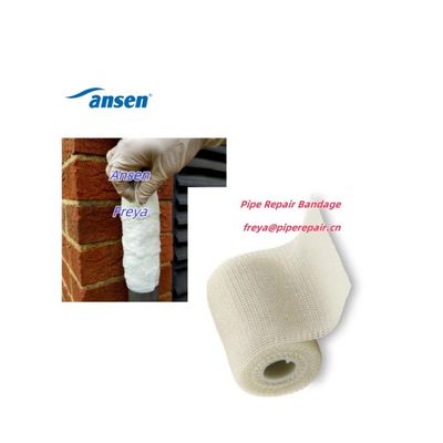 Quick Curing Fiberglass Water-Activated Resin Pipe Repair Bandage 5cm X3. 6 Mm