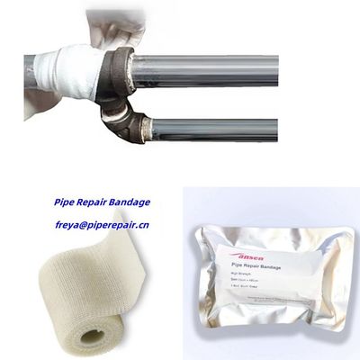 Universal Pipe Repair Kit White&Black Urethane Resin Pipe Repair Bandage For Emergency Pipe Repair System