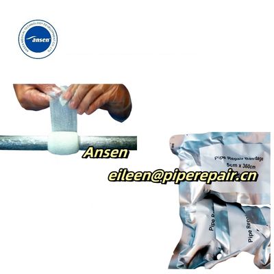 Quick Bonding Water Activated Pipe Repair Bandage For Pipeline Maintenance