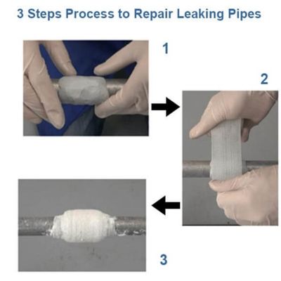 Quick Bonding Water Activated Pipe Repair Bandage For Pipeline Maintenance