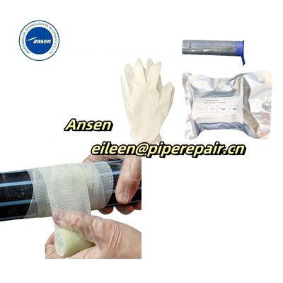 Self Hardening Emergency pipe repair bandage Fiberglass Repair Tape For Damaged And Cracked Pipes