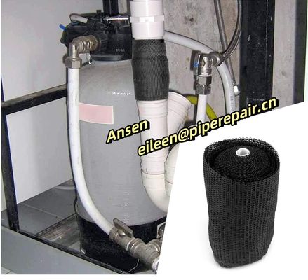 Durable pipe leak repair tape Fast Curing Water Activated Fiberglass Fix Tape For Emergency Pipe Repairs