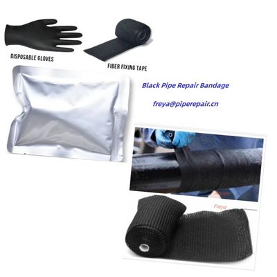 Pressurized Pipe Water-Activated Polyurethane Resin Fiberglass Waterproof  Pipe Repair Bandage