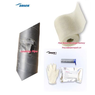 Water-Activated Polyurethane Resin Fiberglass Waterproof  Pipe Repair Tape For Emergency Repair