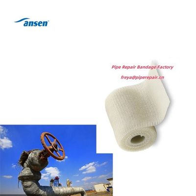 Water-Activated Polyurethane Resin Fiberglass Waterproof  Pipe Repair Tape For Emergency Repair