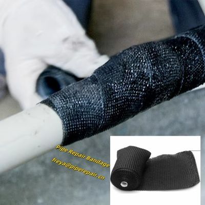 Water-Activated Polyurethane Resin Fiberglass Waterproof  Pipe Repair Tape For Emergency Repair